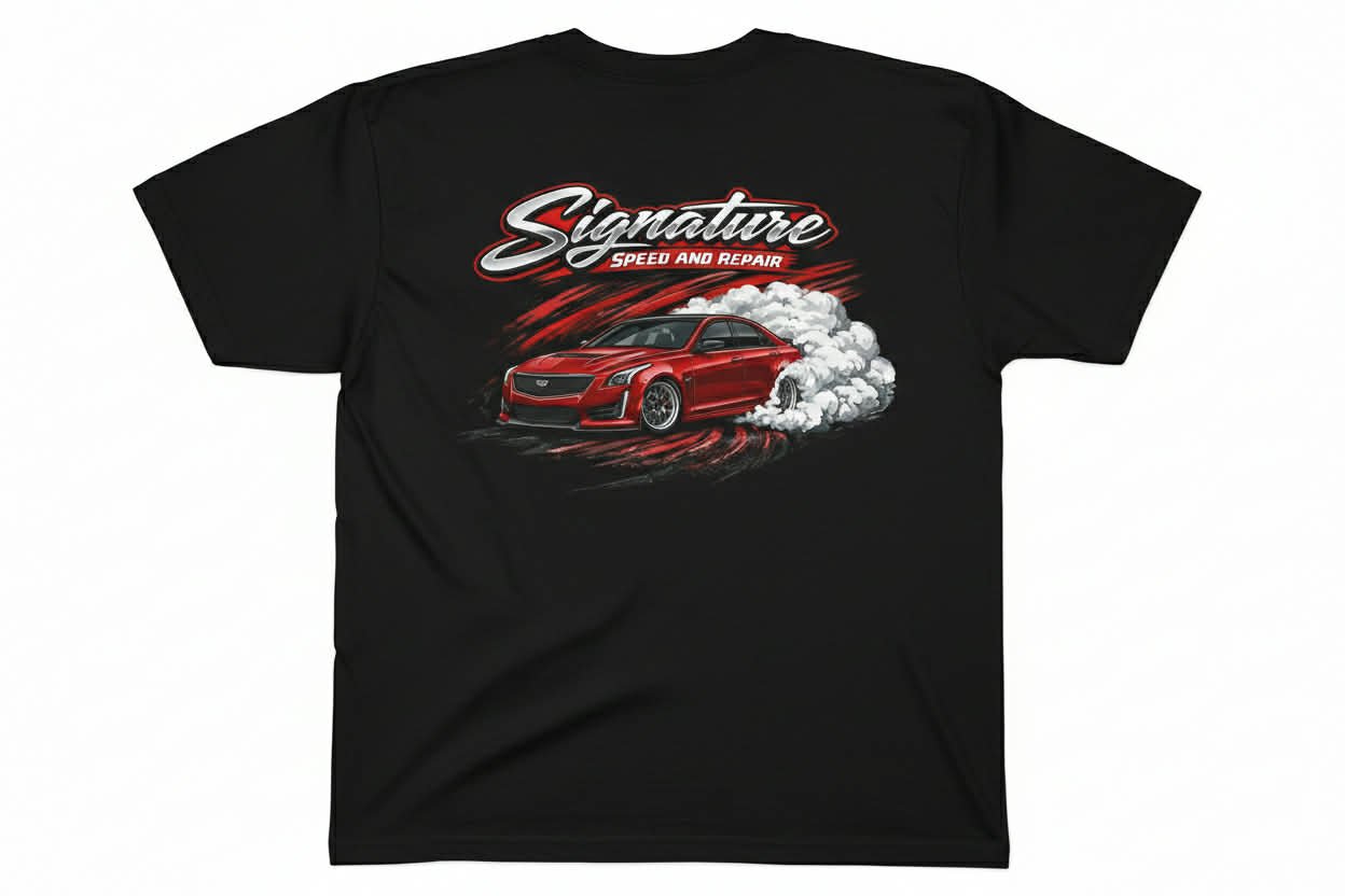 Signature Speed & Repair Tee (Red Edition)